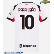 Maglie da calcio AC Milan Rafael Leao #10 Seconda Maglia Femminile 2025-26 Manica Corta